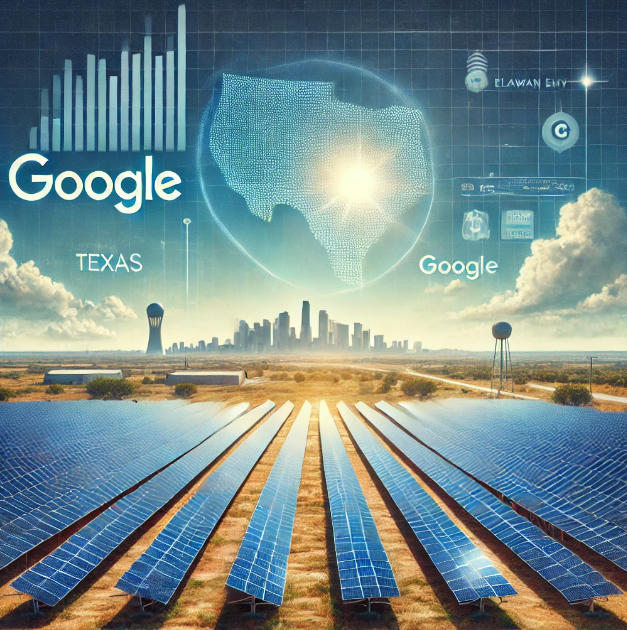 200MW Solar Power Project to Power Google's Texas Operations