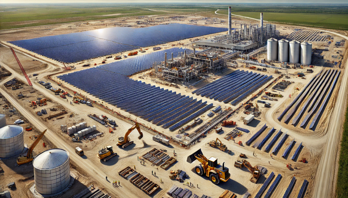 Powering up Indiana! ⚡ This massive 452-acre solar project will generate clean energy, with all power sold under a renewable energy certificate (REC) agreement.