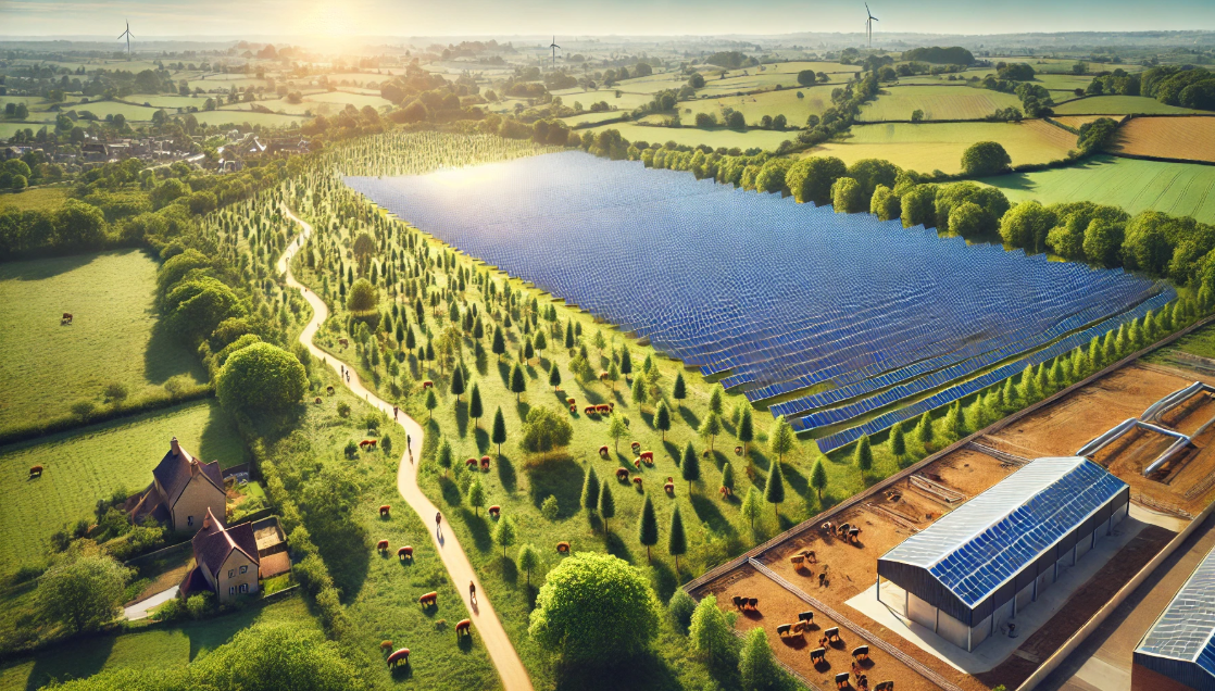 Breaking New Ground: The Botley West project in Oxfordshire is poised to become the UK’s largest solar power venture, leading the charge toward a sustainable future!